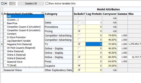 Filtering strataQED