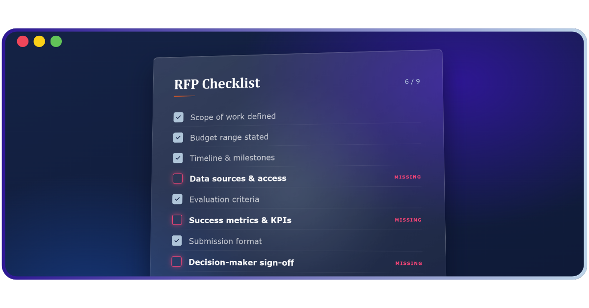 Why Most MMM RFPs Disappoint (and How to Run One That Doesn't)