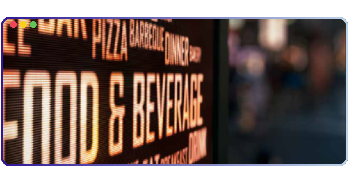 White Paper:&nbsp;Revenue Optimization&nbsp;in the Food & Beverage Industry